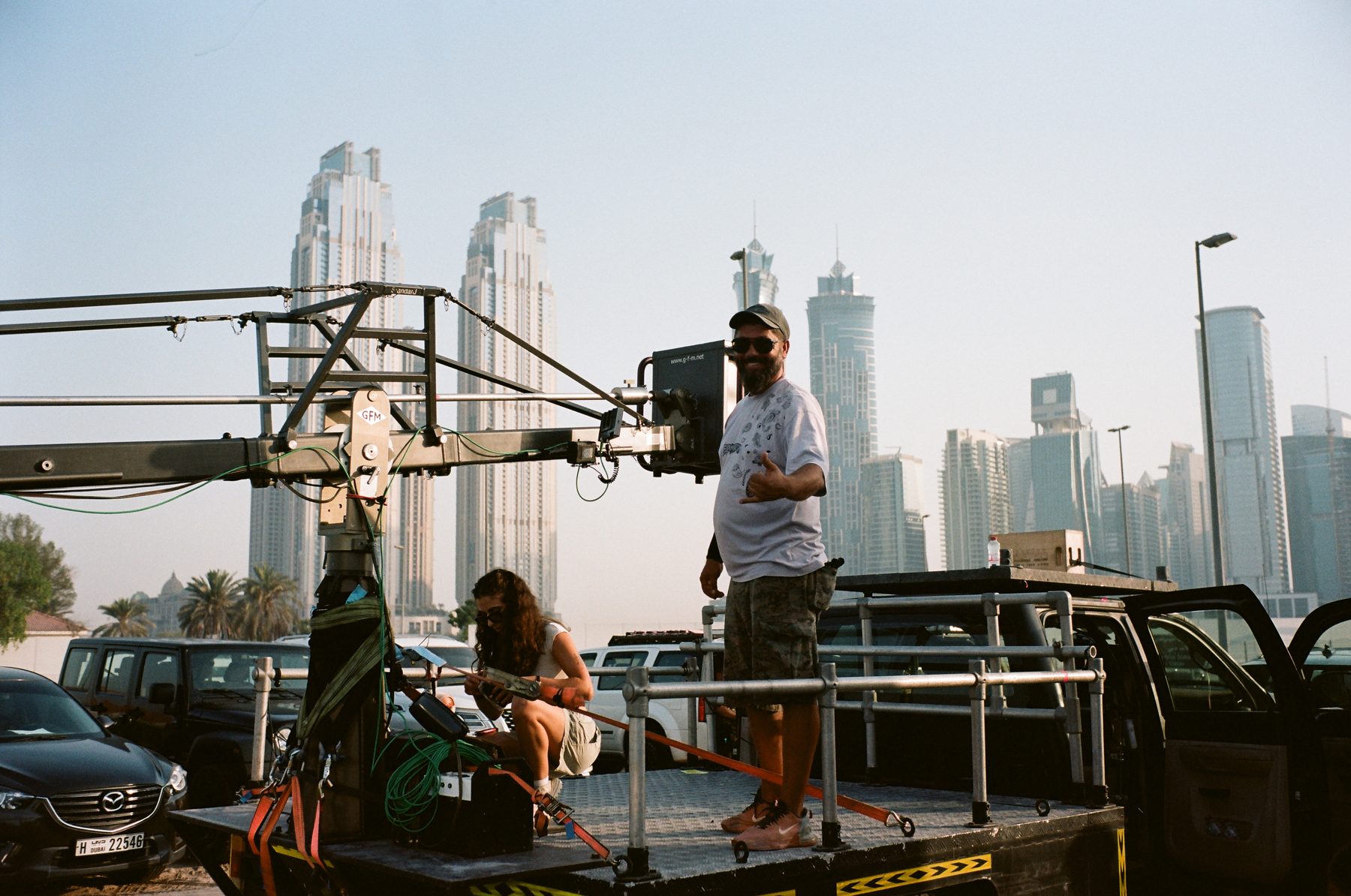 Behind the scenes photograph 77