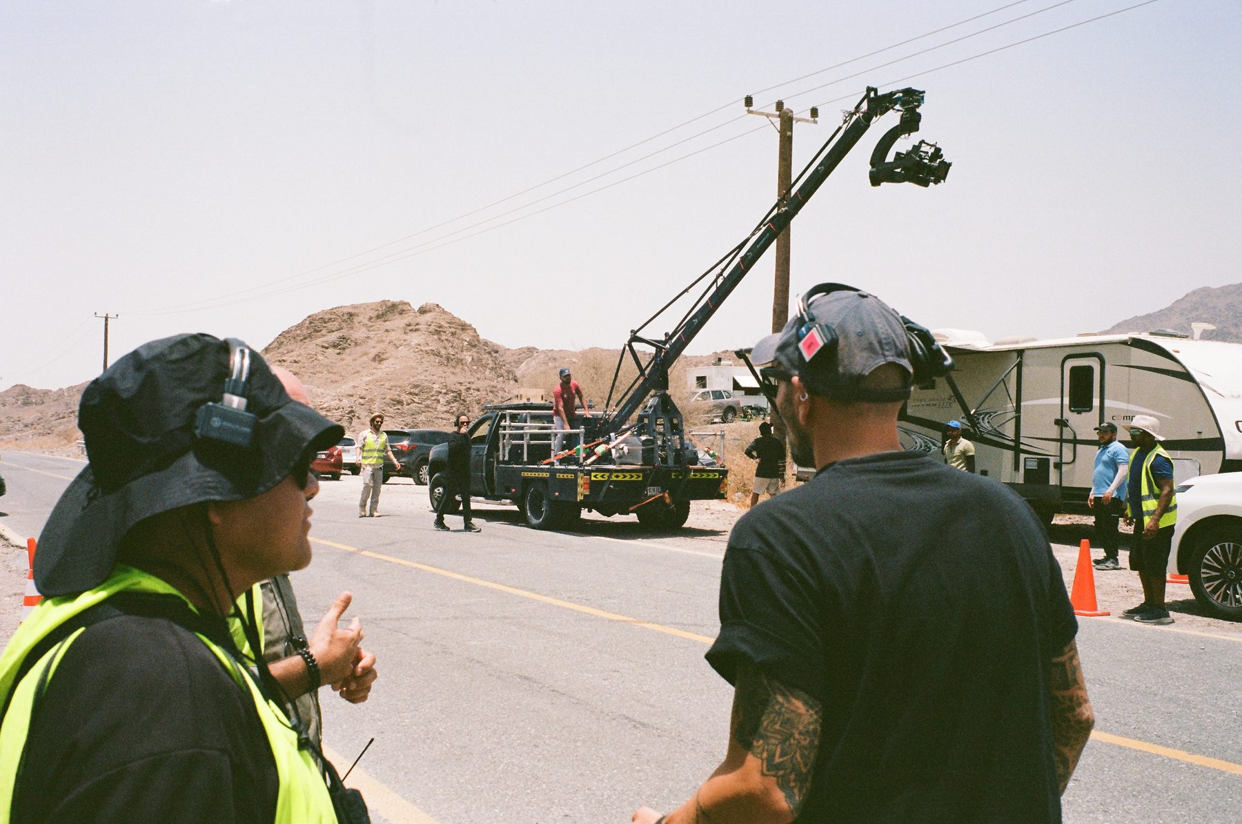 Behind the scenes photograph 16